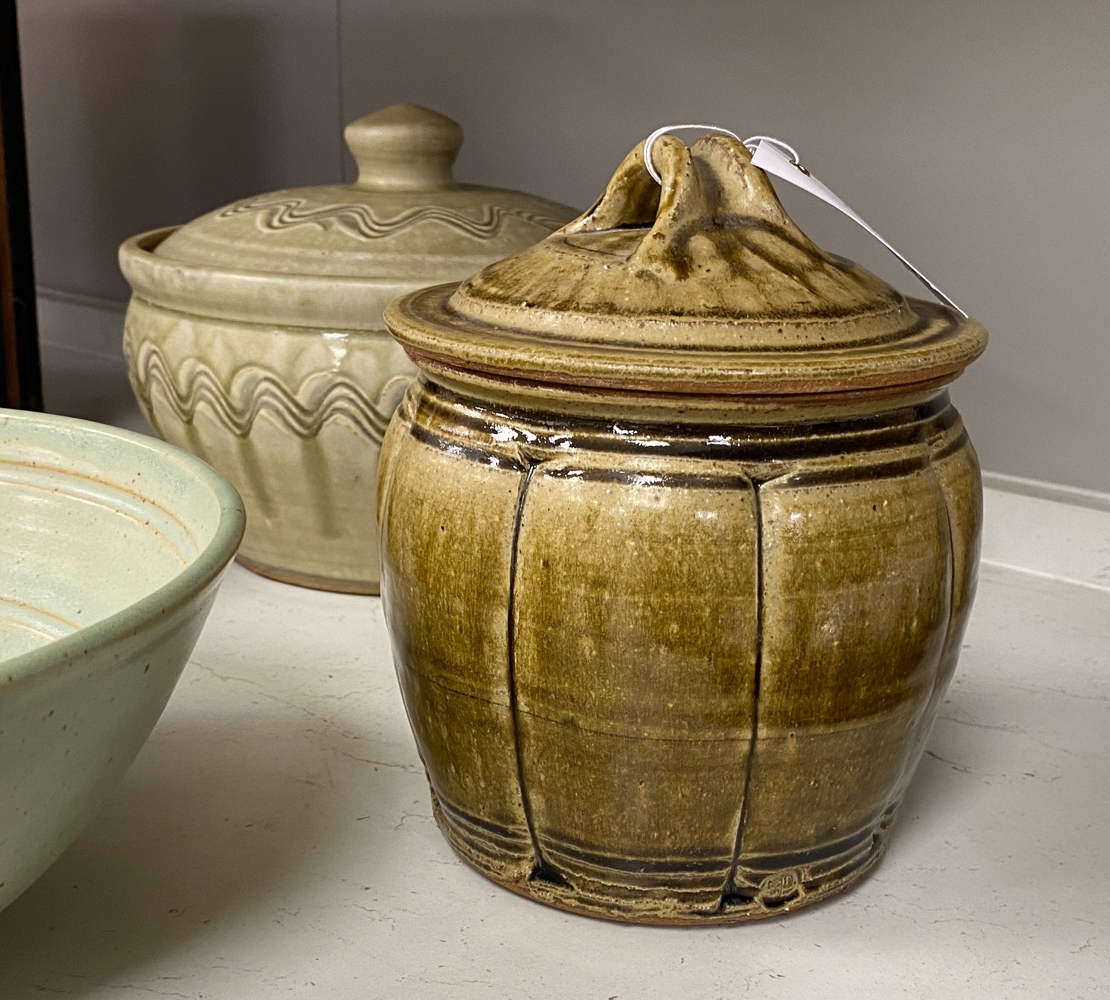 Mike Dodd - 3 vessels and other studio pottery vessels